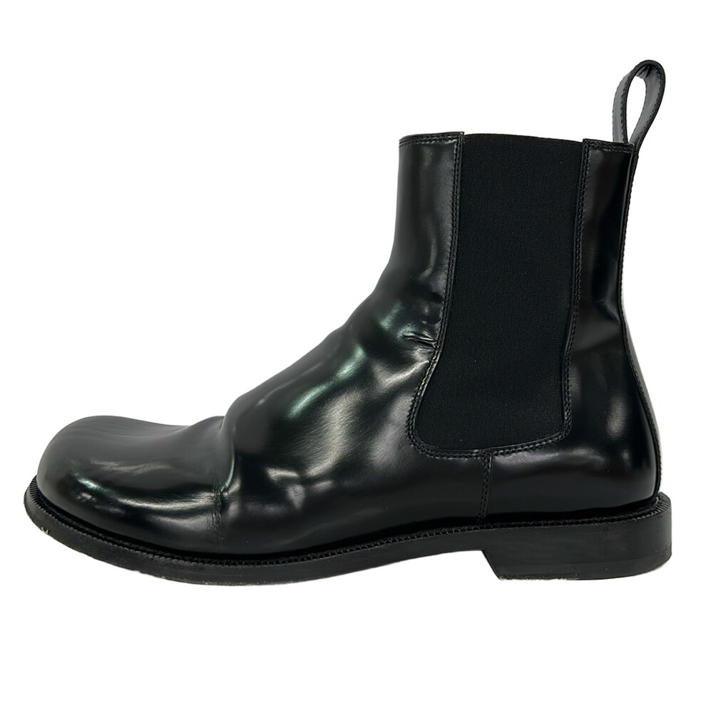 Loewe Black Leather Men's Boots #357990L70B